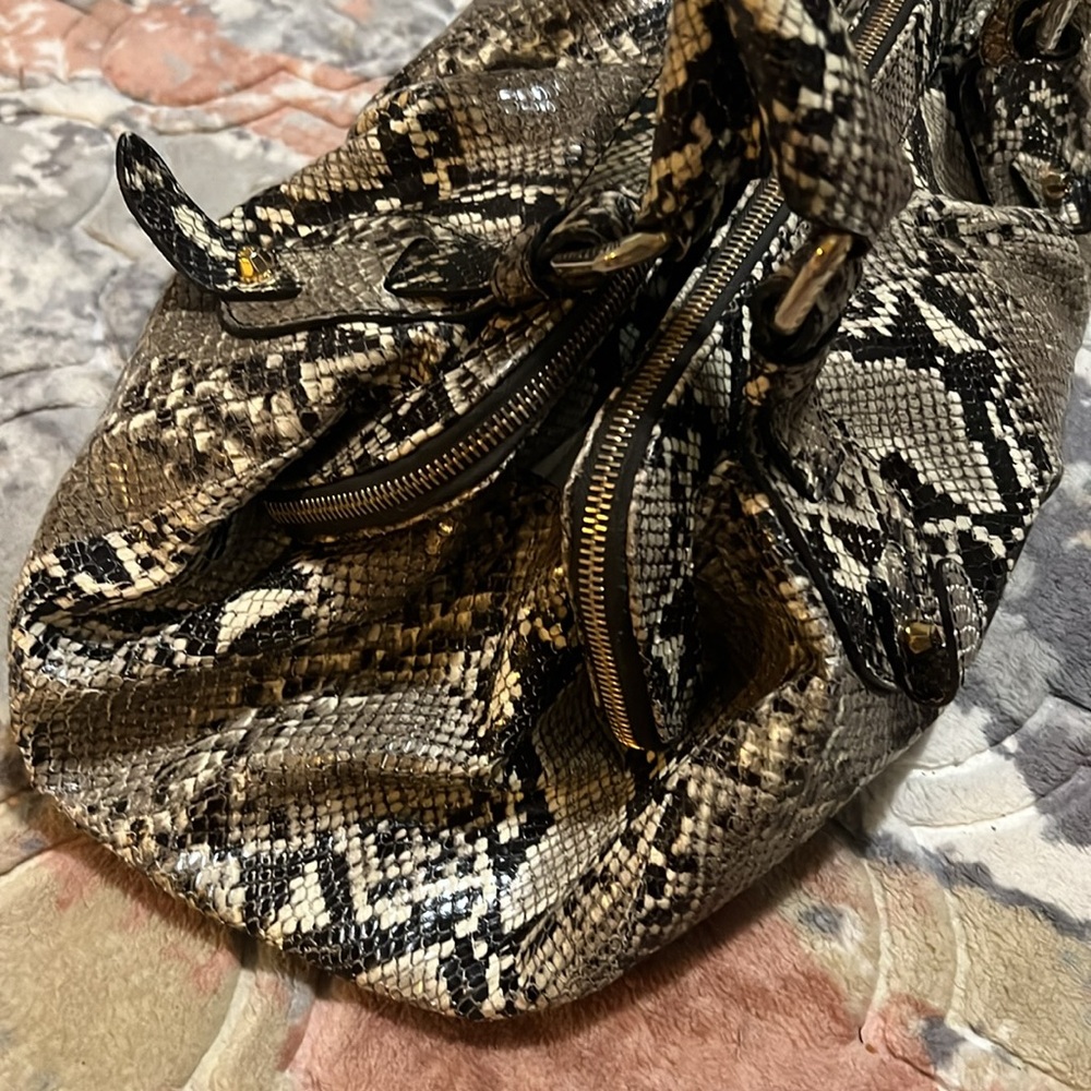 Stuart Weitzman python purse VTG - Picture 4 of 10